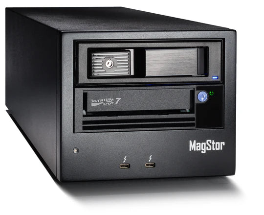 MagStor Thunderbolt 3 LTO7 Desktop Tape Drive LTO-7