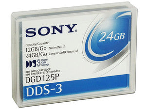 Sony DGD125PWW 4mm DDS-3 Backup Tape Cartridge
