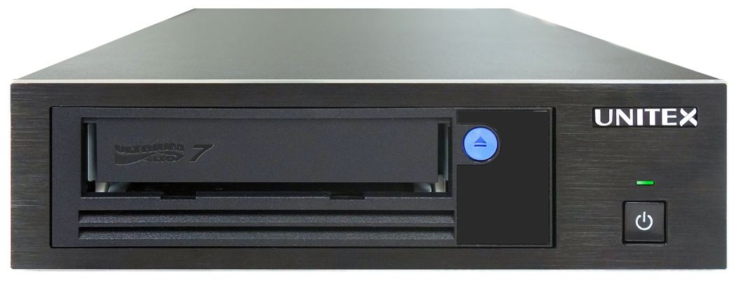 UNITEX LT70H2 USB/SAS Hybrid LTO-7 Tape Drive External