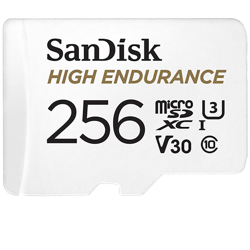 SanDisk High Endurance MicroSDXC 256GB U3 V30 C10 Full
