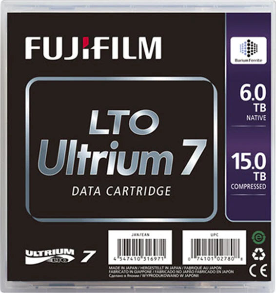 Fuji LTO-7 Backup Tapes (Pre- Labeled)