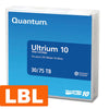Quantum LTO-10 Labeled Data Backup Tape, LTO 10
