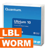 Quantum LTO-10 Labeled WORM Data Backup Tape, LTO 10 WORM