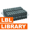 Quantum LTO 9 Data Tapes Labeled (Library Pack of 20), LTO9