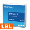 Quantum LTO 9 Backup Tape Labeled, LTO9