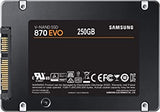 Samsung 870 EVO 250GB SATA Internal SSD Drive - MZ-77E250