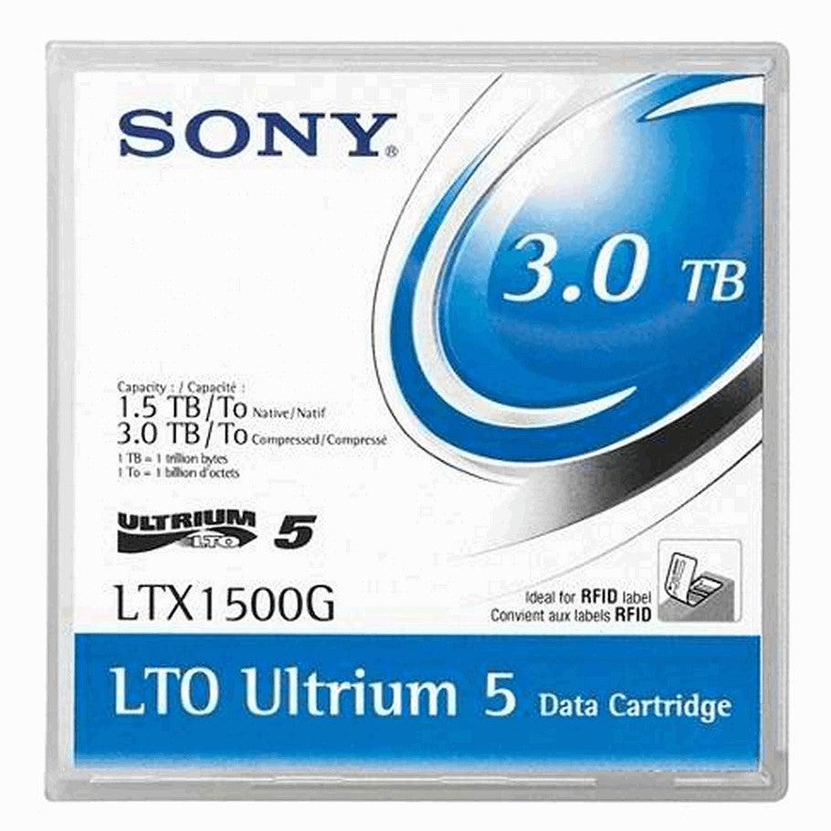 Sony LTO 5 Ultrium Data Cartridge Tape, LTX1500G