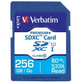 Verbatim Memory Card, Premium+ 533X SDXC, UHS-1, Class 10, 128GB