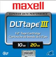 Maxell DLT-3 Data Backup Tapes