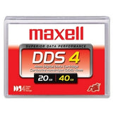 Maxell 200028 4mm DDS-4 Backup Tape Cartridge (20GB/40GB)