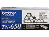 Brother Toner TN650 Black 8 0 pg yield