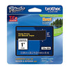 Brother Label Tape TZE354 Rectangle Gold Black 1