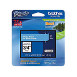Brother Label Tape TZE545 Blue 0.70" Width x 26.2