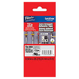 Brother Label Tape TZES951 Black Matte Silver 0.94" Width