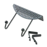 Fellowes Partition Coat Hook Perf-Ect Black