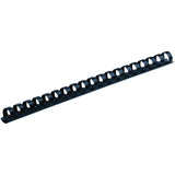 Fellowes Binding Comb Plastic 3/8in 55 Sheet Capacity Navy 100PK