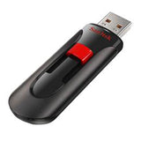 SanDisk Cruzer Glide USB Flash Drive, 32G, SDCZ60-032G-A46, Encryption, Password, Retractable