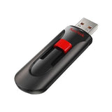 SanDisk Cruzer Glide USB Flash Drive, 128GB, SDCZ60-128G-A46, Encryption, Password, Retractable