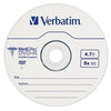 Verbatim MediDisc DVD-R 94905 4.7GB 8X Branded Thermal Printable TAA