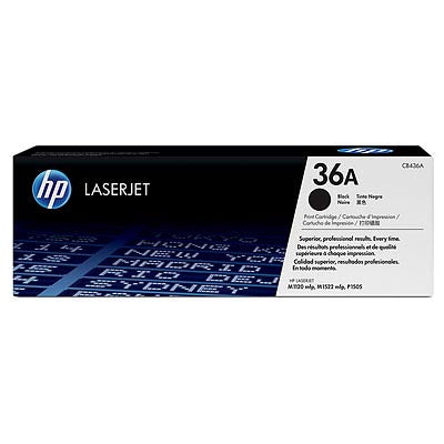 HP Toner CB436A 36A Black 2 0 pg yield