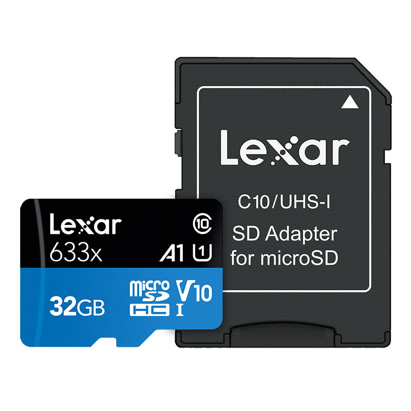 Lexar High Performance MicroSDHC 32GB 633x UHS-I w SD