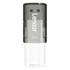 Lexar, 64GB JumpDrive, S60, USB 2.0, Flash Drive, w/ cap, White/Black
