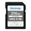 Nextorage, Memory Card, 256GB, SDXC, UHS-II SE, Max 280r MB/s, Class 10, V90