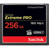 SanDisk Extreme Pro CompactFlash Memory Card, SDCFXPS-256G-A46, 256GB, 160 Mbps