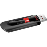 SanDisk Cruzer Glide USB Flash Drive 16GB SDCZ60-016G-A46 Encryption Password Retractable