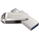 SanDisk Metal Dual Flash Drive, Type C, 32GB USB 3.1