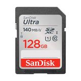 SanDisk Ultra SDXC Memory Card, 128GB, Class 10/UHS-I, 140MB/S
