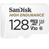 SanDisk High Endurance MicroSDXC 128GB U3 V30 C10 Full