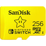 SanDisk Extreme MicroSDXC, 256GB, UHS-I, Card for Nintendo Switch