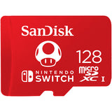 SanDisk Extreme MicroSDXC, 128GB, UHS-I, Card for Nintendo Switch