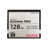 SanDisk Extreme Pro CFast 2.0, 128GB, Full HD, 4K Video Recording
