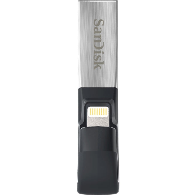 SanDisk iXpand USB Flash Drive 32GB USB 3.0 SDIX30C-032G-AN6NN Black/Silver