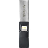 SanDisk iXpand USB Flash Drive 32GB USB 3.0 SDIX30C-032G-AN6NN Black/Silver