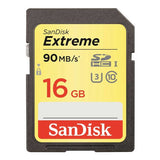 SanDisk Extreme SDHC Memory Card, 16GB, SDSDXNE-016G-ANCIN, Class 10/UHS-I, U3