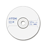TDK Blu-ray Dual Layer 50GB Write Once 2X Professional