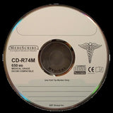 TDK CD-R 80 min MEDICAL Grade 700MB Silver Thermal