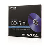 TDK Blu-ray BD-R XL Triple Layer 100gb 4x WHT