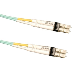Tripp Lite Patch Cable 10Gb Duplex Multimode 50/125 OM3 LSZH Fiber Mini-LC/Mini-LC Aqua 10FT