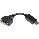 Tripp Lite Cable Adapter DisplayPort to DVI DisplayPort-Male to