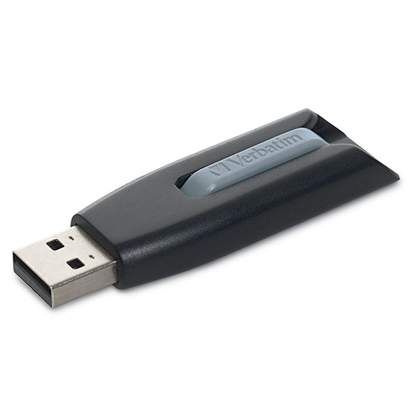 Verbatim, 128GB Store 'n' Go V3, USB 3.0 Flash Drive, 2pk, Blue, Gray
