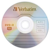 Verbatim DVD+R 97956 4.7GB 16X Branded 10PK Bulk Box