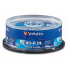 Verbatim BD-R DL 98356 50GB 6X Branded 25PK Spindle
