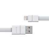 Verbatim Sync and Charge Lightning Cable 7 in. Flat
