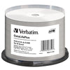 Verbatim DVD+R DL 43754 8.5GB 8X DataLifePlus White Thermal Printable 50PK Spindle
