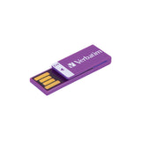 Verbatim Clip-It USB Flash Drive, 43952 16GB, USB, Violet