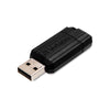 Verbatim PinStripe USB Flash Drive 70062 32GB Black TAA